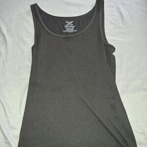 Faded Glory Dark Gray Tank Top